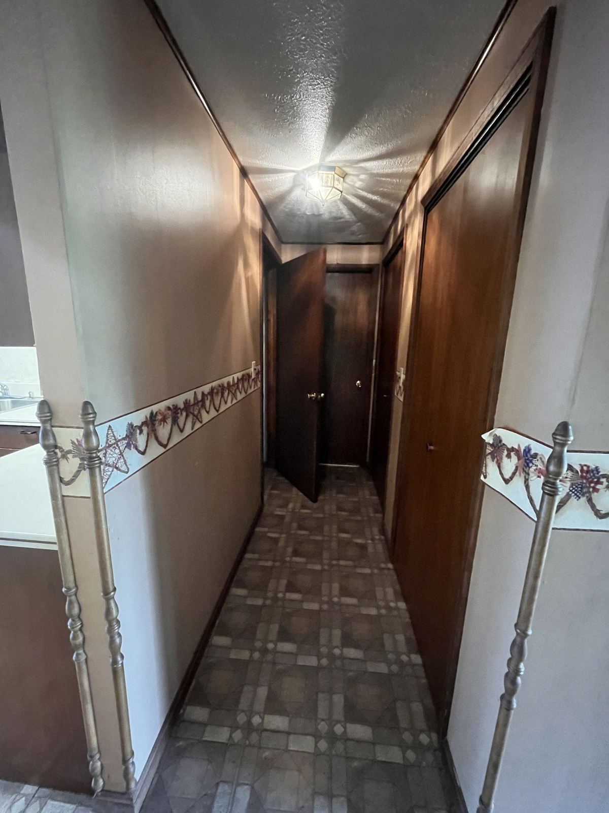 Hallway before renovation