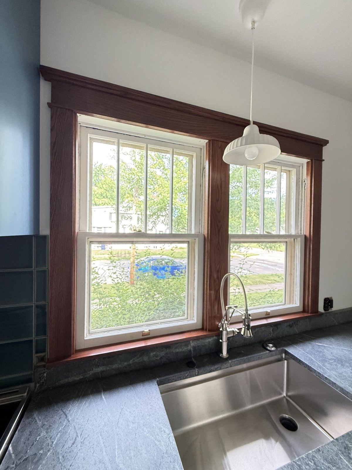 Sink and window detail